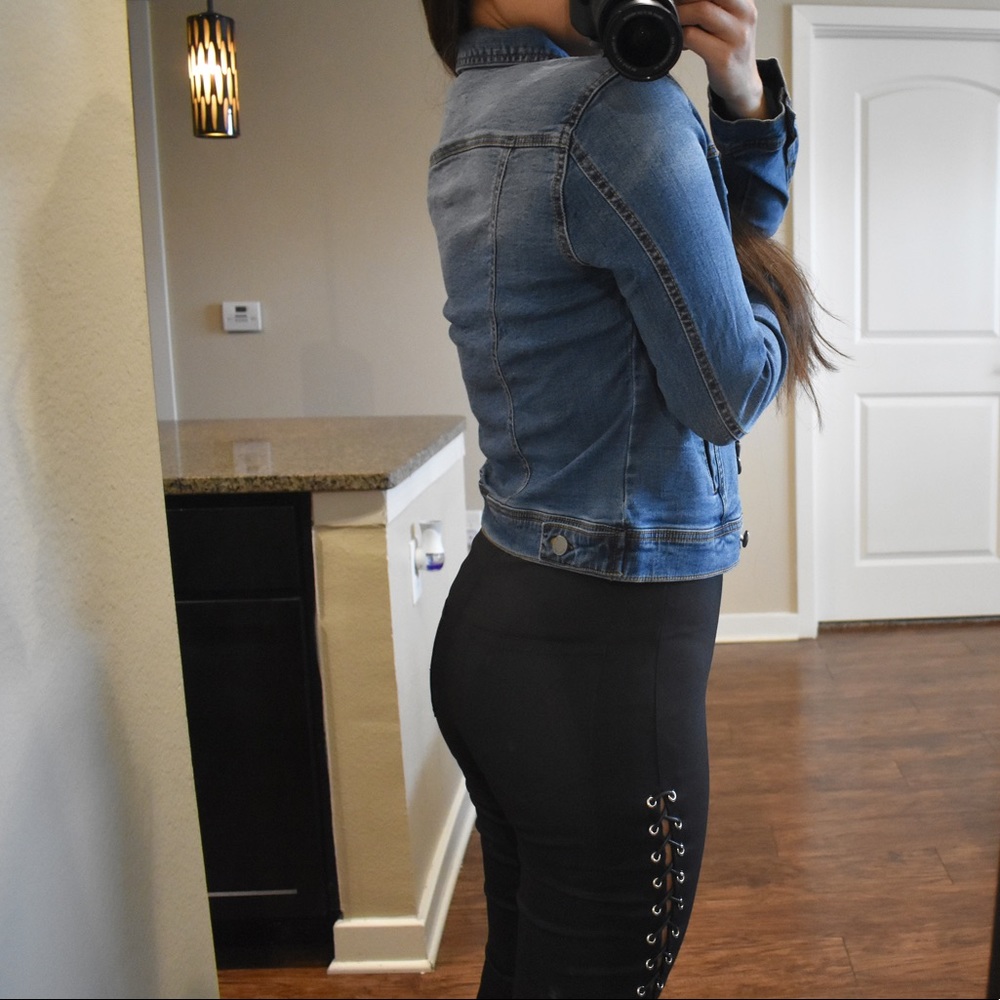 Blue Dream Slim Fit Denim Jacket - Picture 5 of 7